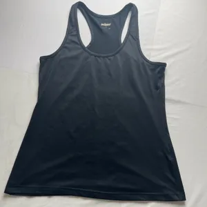 Prince Womens Black Racerback Athletic Tank‎ Top Sleeveless Sport thumbnail 1