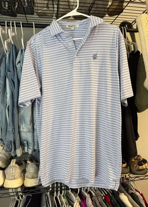 straight down polo Blue Size M thumbnail 1