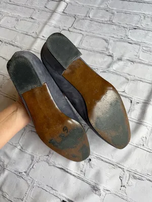 Vintage 1980s Laura Ashley Blue Suede Pumps Made In Italy Size 38 Cottage Core thumbnail 9