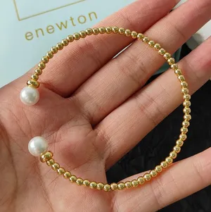 enewton pearl gold bracelet thumbnail 1