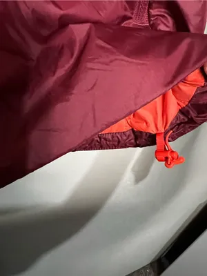 REI Co-Op Flash Insulated Hybrid Lightweight Packable Burgundy Hooded‎ Jacket thumbnail 6