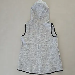 New Reversible Lululemon Insculpt Vest In Gray With Hood thumbnail 4