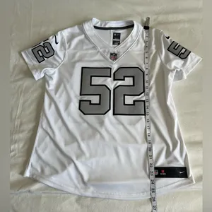 NFL Las Vegas Raiders Khalil Mack‎ Nike Jersey Women’s Size Large thumbnail 4