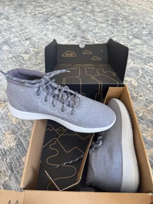NWT Allbirds Wool Runner-Up Mizzle in Medium Grey (Light Grey) Size 9 thumbnail 6