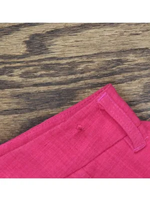 T Tahari Womens High Rise Wide-Leg Pants Ankle THF52002 Tulip Pink 8 thumbnail 7