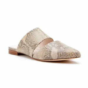 MATISSE | Berlin‎ Natural Snake Mules 7.5 $129 Tan thumbnail 3