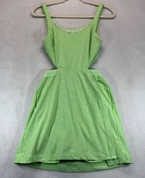 Outdoor Voices Exercise Dress Athletic Cutout Activewear Dress Green Size‎ M thumbnail 1