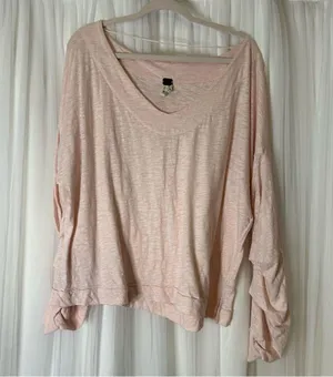 We The Free Light Pink Blouse thumbnail 1