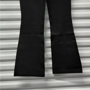 Betabrand Womens 7 Pocket Bootcut Dress Yoga Pants Size Medium Black Stretch thumbnail 8