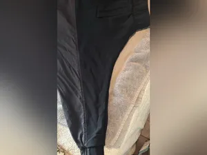 Fabletics Bobbie Glam Black Jacket Cropped Lightweight Bomber Athletic Zip-Up thumbnail 8