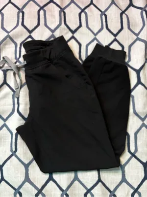 FIGS Technical Collection Zamora Women's Scrub Jogger Pants Black XSP NWT thumbnail 2