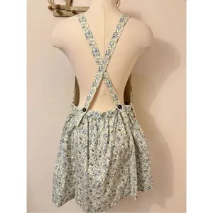 Free People Women's Petunia Cotton Short All Mini Dress Tea Combo L NEW thumbnail 4
