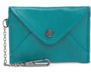 Aimee Kestenberg "Ashley Leather" Wallet Purse, in "Rainforest Green" thumbnail 1