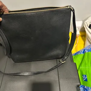 Kate Spade Black Crossbody Bag with Gold Accents thumbnail 9