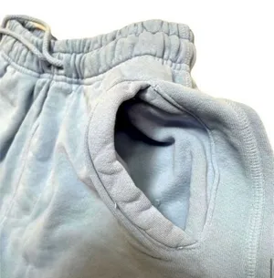 Boys Lie "Heaven Can Wait" Blue Raw Hem Shorts - Large thumbnail 2