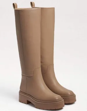 Sam Edelman Larina Tall Tan Boots thumbnail 1