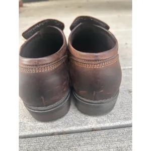 Eastland Women 10M Brown Leather Monk Strap Buckle Loafers Lug Sole 3139-02 thumbnail 7