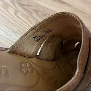 Born Pollina Platform Mules Clogs Brown Woven Leather Size 10 thumbnail 5