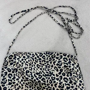 Forever 21 Satin Cheetah Print Top Size Small thumbnail 2