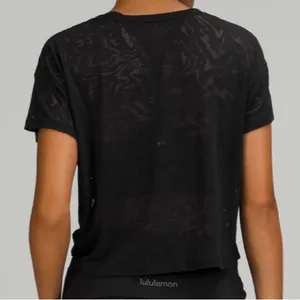 Lululemon Cates Tee Shirt Veil Burnout thumbnail 2