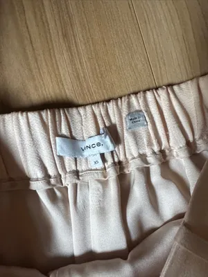 Vince Wide-Leg Trousers in Soft Blush thumbnail 2