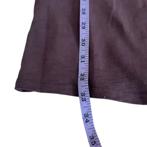 Nation LTD Calissa Brown Cotton Puff Sleeve Open Back Bow Mini Dress NWT XS thumbnail 11