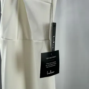 NWT Lulus‎ Thrive Sleeveless Bodycon Dress in White Size Extra Small thumbnail 9