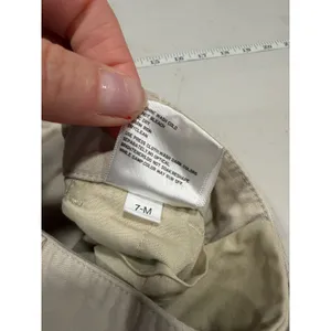 Uniqlo Cargo Pants Women's XS Beige Wide Leg‎ Cotton Utility Gorpcore thumbnail 4