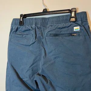 Vuori Ripstop Pant Navy Blue Organic Cotton Stretch Joggers Women's Medium thumbnail 9