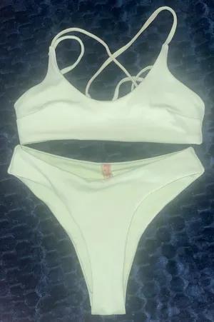Mint Green Bikini Shein Set thumbnail 1