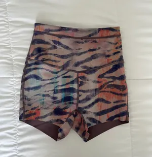 Free People Movement Cheetah Biker Shorts thumbnail 1