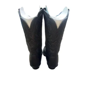Ariat Women’s Heritage Western Black Deertan Boots 7 Wide thumbnail 5
