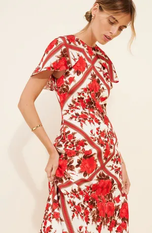 Hill House Davina Dress Elegant Maxi Feminine Occasion Dress Size XS thumbnail 1