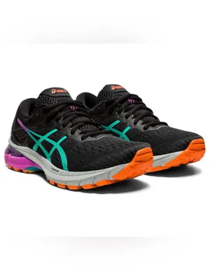 ASICS GT-2000 9 Trail Edition Running Walking Black/Baltic Jewel Sneakers Sz6.5 thumbnail 2