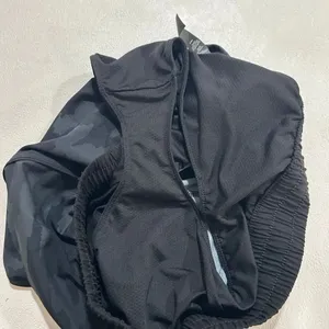Vuori Camo Athletic Running Shorts Black Gray Drawstring Size Small Performance thumbnail 6