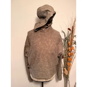 Athleta Camouflage Print Cropped Hoodie Sweatshirt‎ Women MT thumbnail 2