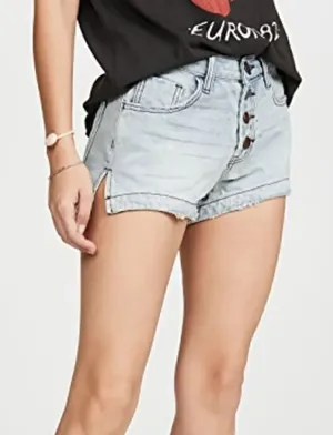 NWT High Rise Denim Shorts thumbnail 1