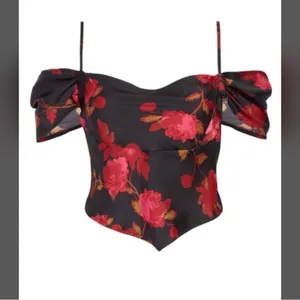 Free People Cassandra Floral Print Top thumbnail 2