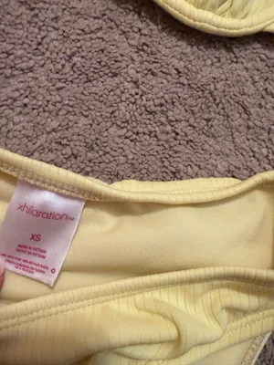 Xhilaration Yellow bikini set in XS thumbnail 2