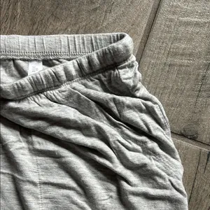 Target Light Gray Pajama Shorts thumbnail 4