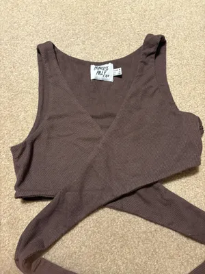 Princess Polly Brown Top thumbnail 2
