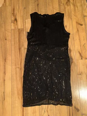 Black sequins Grace Karin dress thumbnail 4