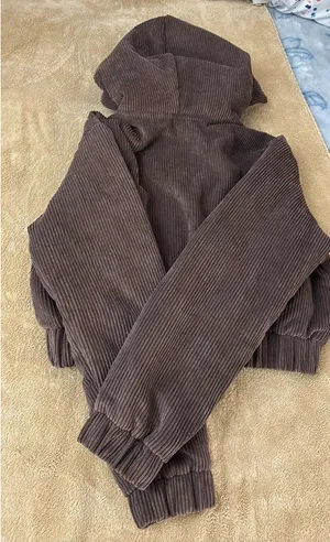 Hollister Brown Jacket Sherpa thumbnail 3