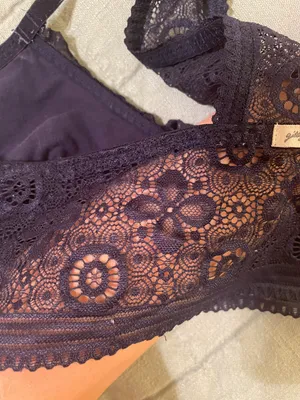 Navy Lace Bralette thumbnail 4
