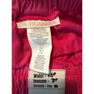La Blanca Resortwear Pink 2 Piece Set Quarter Zip Crop Hoodie & Shorts LB3VB51 S thumbnail 4