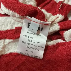 B.yu Made in Italy Fisherman Striped T-Shirt‎ Coastal Sustainable Women's Size L thumbnail 7