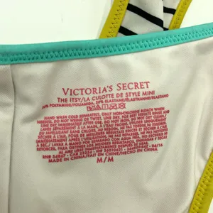 Victoria’s Secret Striped Push Up Racer Back Bikini Set Size 34D/M thumbnail 16