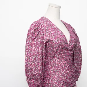 Maje‎ Floral Embroidered Puff Sleeve Dress thumbnail 9