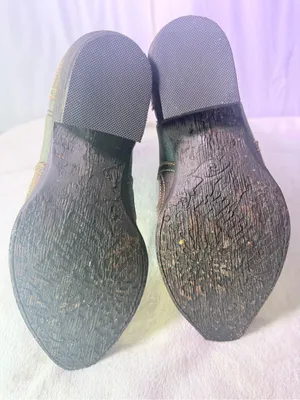 Teal Western Ankle Boots for Women thumbnail 11