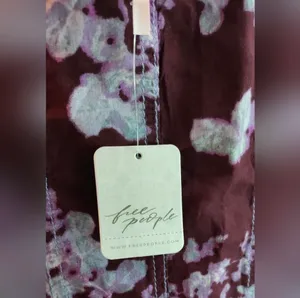 Free People Dress - Sully Dress in Raisin Combo - Size S thumbnail 6
